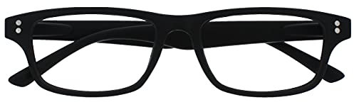 UV Reader Matt Schwarz Lesebrille Herren Frauen UVR033BLK +3,50