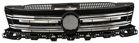 TVP Trade Vehicle Parts.co.uk Compatible With Front Main Grille With Chrome Moulding Black Volkswagen Tiguan 2011-2016