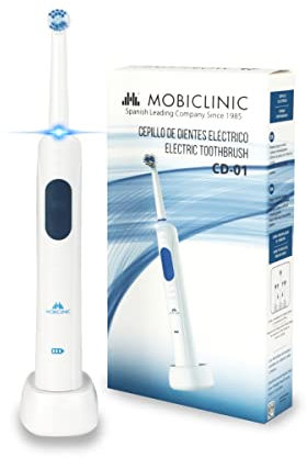 Mobiclinic, Elektrische zahnbürste, Europäische marke, Wiederaufladbar, Electric toothbrush, Weiß