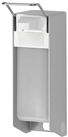 Ophardt Original Eurospender ingo-Man Classic® mit Bedienhebel 1000 ml Seifenspender und Desinfektionsmittelspender für Wandmontage aus Aluminium inklusive Leerflasche Made in Europe