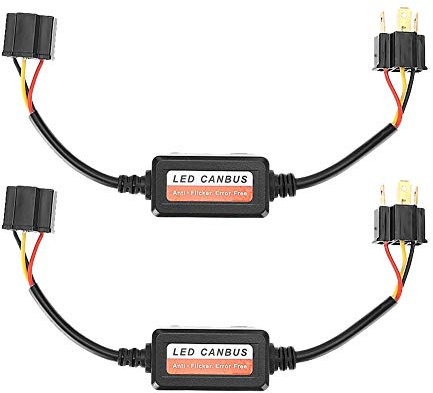 Canbus Widerstand H4-2-Teiliger Fehler-Canceler-Autoscheinwerfer-Decoder-Ger?T Radio- Ersatz Für -Entst?R Ersatz Für H4