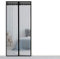 AMZERO Magnet Fliegengitter Balkontür, 215x245cm Insektenschutz Fliegennetz Easy Install für Balkontür Wohnzimmer Terrassentür, Schwarz
