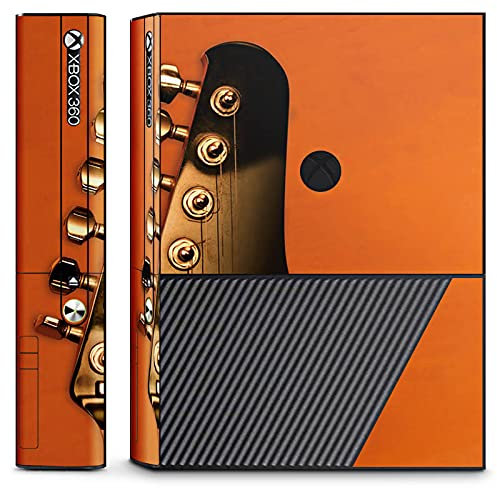 DeinDesign Skin kompatibel mit Microsoft Xbox 360 E Folie Sticker Musik Gitarre