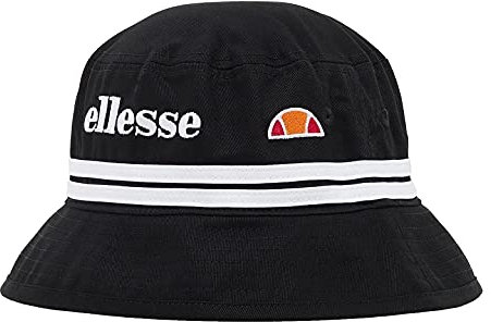 Ellesse Logo Stripe Bucket Hat Fischerhut (one Size, Black)