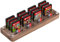 AODUKE 16 Slots Holzaufbewahrungskasten für TF SD-Karten/Nintendo Switch Spielkarten, Switch Kartenbox, Switch Kartenorganizer und Switch Aufbewahrungsständer (01M-S)