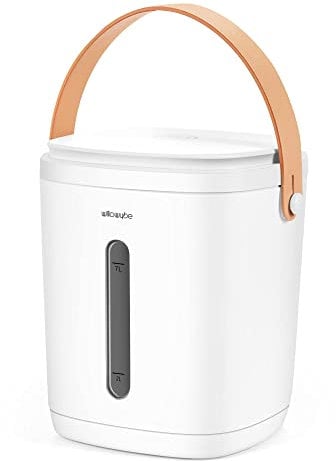 Auto Airtight Food Storage Containers 8L, Portable Airtight Food Saver Vacuum Sealer Canister For Rice Coffee Bread Sugar Container, USB Rechargeable Kitchen Storage Container For Pantry Organization