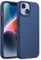 JETech Silicone Case for iPhone 14 Plus 6.7-Inch, Silky-Soft Touch Full-Body Protective Phone Case, Shockproof Cover with Microfiber Lining (Cobalt Blue)