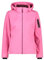 CMP wasserdichte Kapuzenjacke, Damen, 3XL, pink fluo