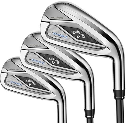 Callaway Paradym AI Smoke Max Fast Iron Sets, 6-PW,AW, Graphite, Womens, Standard