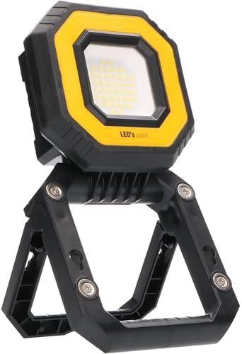 LED's work 0300828 Akku LED-Arbeitsstrahler Kompakt 7W kaltweiss 3-10h Laufzeit