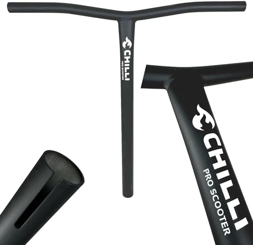 Chilli Pro Scooter Reaper Base Rocky 5000 Stunt-Scooter IHC System Ersatz Tret Roller Lenker (Reaper Mini Stahl H=52cm / W=50cm Schwarz)