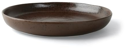 Holst Porzellan RT 224 Porzellan Teller 24 cm mit hohem Rand Tierra Braun 24 x 24 x 3,5 cm 1 Stück | Hoher Rand, 24 x 24 x 3,5 cm, 1 Stück