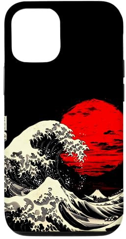 Hülle für iPhone 12/12 Pro aesthetic Kanagawa Japan great wave hokusai vintage classic