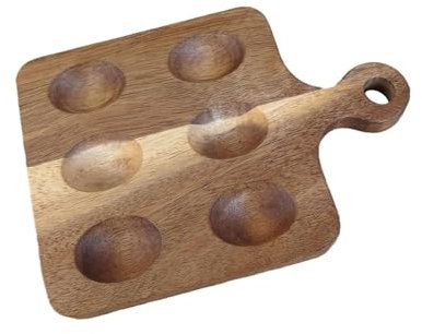 Sharplace Porta Uova di di Quaglia Contenitore Rustico per Uova per Frigorifero Frigorifero