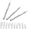 ZEPIQOR 13 PCS Ensemble Scalpel, Precision Cutter Scalpel avec 10 Lames,Couteau pour Loisirs Créatifs,Cutter de précisioncouteau Artisanal pour l'artisanat Découpe de Travail d'art Bricolage Sculpture