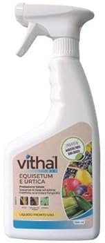 VITHAL Fungicida Barriera Funghi Bio 750ml - Protezione Naturale Contro Stress, 100% Naturale e Sicuro, 750ml