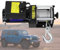 VNATWGOO Treuil éLectrique 12V/24V éTanche 3000Lb-4000Lb pour Tout-Terrain, Sable, Levage De VéHicule, Sauvetage d'urgence avec Double TéLéCommande,3000lb-24V
