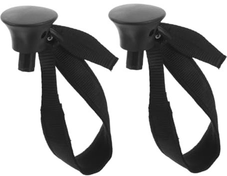 ifundom Lot De 2 Bracelets pour Bâtons De Trekking : Dragonne De Rechange Réglable pour Bâtons De Ski, Randonnée, Escalade, Sports De Plein Air