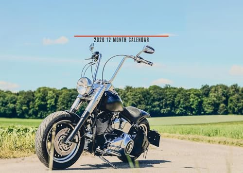 Classic Bikes Kalender 2026, A3, 42 x 30 cm, 12 Monate tolle Fotografie