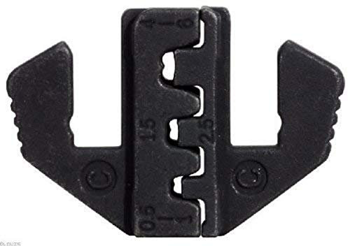 KS Tools PAAR Crimp-Einsätze für Zange 115.1417 für Flachstecker 4,8 und 6.3mm