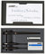 LAMY Joy AL 011 Calligraphy Set in Black and Aluminium with Black Ink Cartridges