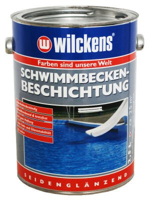 Poolfarbe Schwimmbadfarbe Schwimmbeckenfarbe 2,5 Liter Poolblau