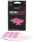 Kintex Cross Tape - selbstklebendes, hautfreundliches, wasserfestes Kinesiologie-Tape - Gittertape für Schmerz- und Trigger-Punkte - 90 Stück - Pink - 27 x 20 mm