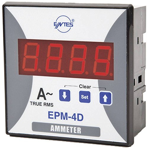 ENTES® epm-4d-96 Gerät zur Messung der Einphasen-CA programmierbar eingebaut