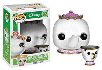 Disney 3898 Pop! Vinyl Mrs. Potts and Chip Figure