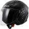 LS2, Jet-Motorradhelm Airflow SOLID Matt Black, XL