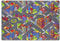 andiamo 293371 Kinderteppich Game City Bunt, Teppich mit detailiertem Straßenmotiv, Größe:140 x 200 cm