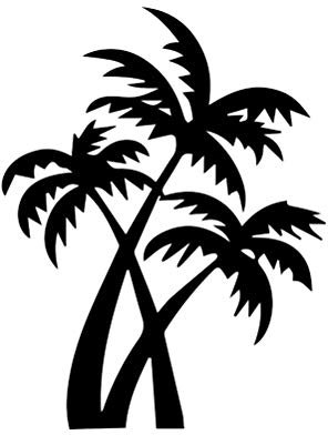 Baum Wandtattoo Palmen Wandaufkleber Wandsticker DIY Dekorativ Kunst