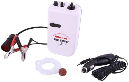 Ultimate Air Pump with Battery & Car Adaptor | Angelköderzubehör