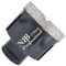 NBB Broca de diamante con M14, corona diamante para taladrar en seco y en húmedo profesionalmente en porcelana dura, cerámica, baldosas, granito, mármol, azulejo, para Amoladora Angular (55mm)