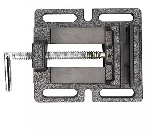 Morsa da Banco per trapano a colonna resistente metallo lavori di precisione (2,5 pollici)