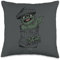 Sesame Street Oscar Early Grouch Throw Pillow, 16x16, Multicolor