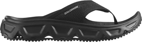 Salomon Reelax Break 6.0 Damen Erholungsschuhe, Gepolsterte Stabilität, Nahtloser Fußhalt, Geringes Gewicht, Black, 38 2/3