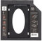 Bewinner 2,5 Zoll 9,5 Mm 2. Box Caddy Bay, Universeller SATA-zu-SATA-SSD-Konverter, Abdeckung für SSD-HDD-Festplattenfach, Festplatten-Laptop-Adapter für CD-DVD-ROM-Laufwerkssteckplatz