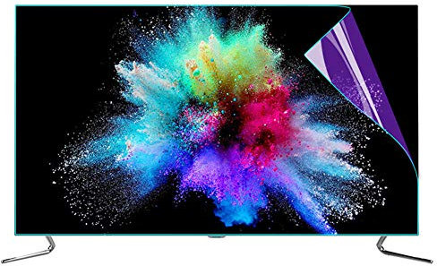 Protector de Pantalla de TV para el hogar, 55 Pulgadas, antirreflejo/Filtro de luz Azul, Alivia la Fatiga Ocular, Compatible con Sharp, Sony, Samsung, Hisense, LG, etc., MatteFilm,