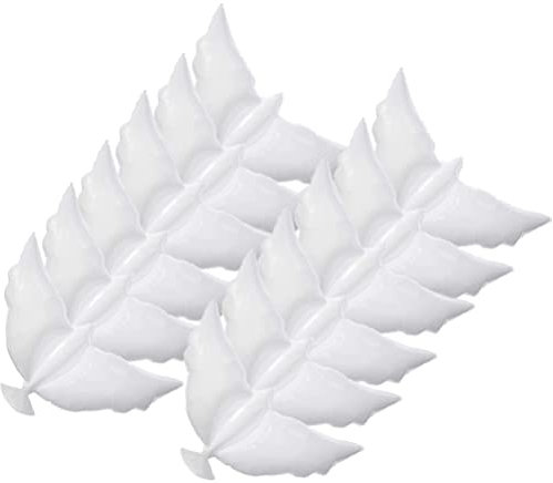 Happyyami 12st Taube Ballon Weiße Gedenkballons Luftballons Mit Weißen Tauben Flügel Zeremonien Ballon Konfetti-Luftballons Fliegender Ballon Partybedarf Polyesterfolie Aluminiumfolie