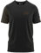 FORSBERG Thyrison T-Shirt Rundhals mit Brustlogo Bär mit Polygon Design hochwertig robust hellgrau Melange für Herren, Farbe:schwarz/Bronze, Größe:L