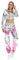 IWEMEK Rave Outfits Damen Metallic Top Glitzer Hose Trainingsanzug Glänzend Hohe Taille Jogginghose Lack Leder Oberteil 80er 90er Fasching Festival Party Disco Hip Hop Kostüm Clubwear Silber M