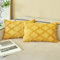 Ci & Ci 2er Set Boho Deko Kissenbezug 30x50 cm, Senfgelb Kissen Sofakissen Dekokissen Zierkissen, Flauschig Kissenbezüge Kissenhülle für Sofa Couch
