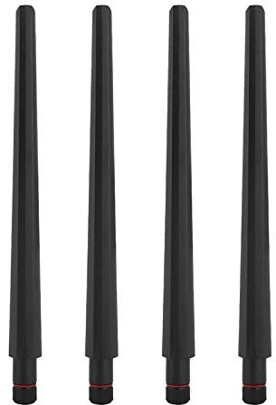SMA-Schnittstelle Omnidirektionale Antenne - Antenne Geeignet für 2,4G / 5G Dual-Frequenz-WLAN-Router - Drahtlose Antenne mit RP-SMA-Schnittstelle (4 STÜCK)