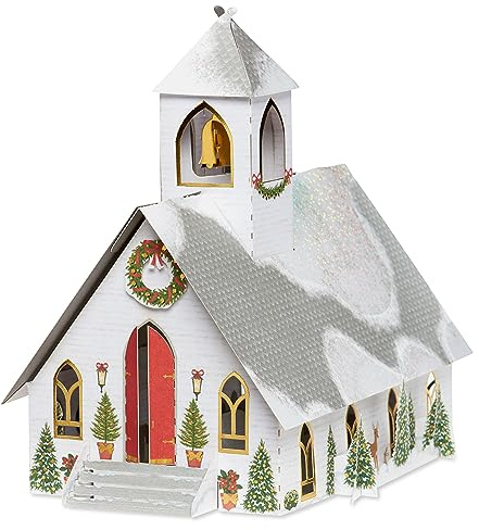 American Greetings Magic Moments Pop-Up-Karte (Kirche)