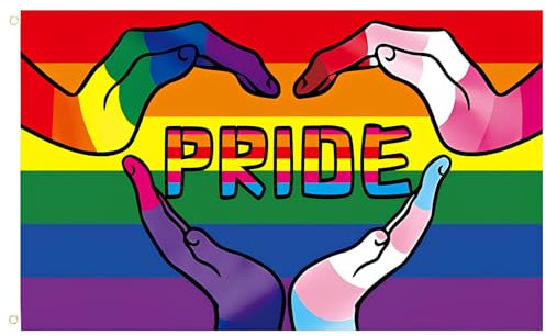 Large Rainbow LGBTQ+ Pride Flag - 5ft x 3ft, Perfect for Parades, Festivals & Celebrations