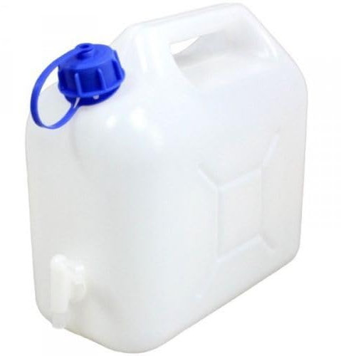 5L Plastic Water Carrier with Tap & Handle Food Grade Jerry Can Garden Camping Fluid Container Perfect for Storage of Water Liquids (5L JERRY CAN)