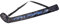 FAT PIPE Floorball Unihockey Schlägertasche | Satellite Air Junior | für 1-3 Schläger bis Schaftlänge 92 cm (schwarz/Baby Blue)