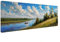 Mouse Mat Cloud, Castle Mouse Pad 500x1000x4 mm Large Mouse Mats for Desk,Water-Resistant Surface and Non-Slip Base Keyboard Mat Desk Pad, Stitched Edges Mousepad, XL Gaming Mouse Mat for Office X-7