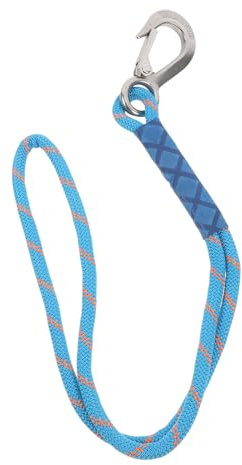 PAMINGONO Verstellbares Schaukelbefestigungsset mit Edelstahl Schwerlast Haken und Karabinern Blau für Outdoor Hängesessel Hängestuhl Baumaufhängung und Camping